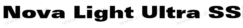 Nova Light Ultra SSi字体转换
